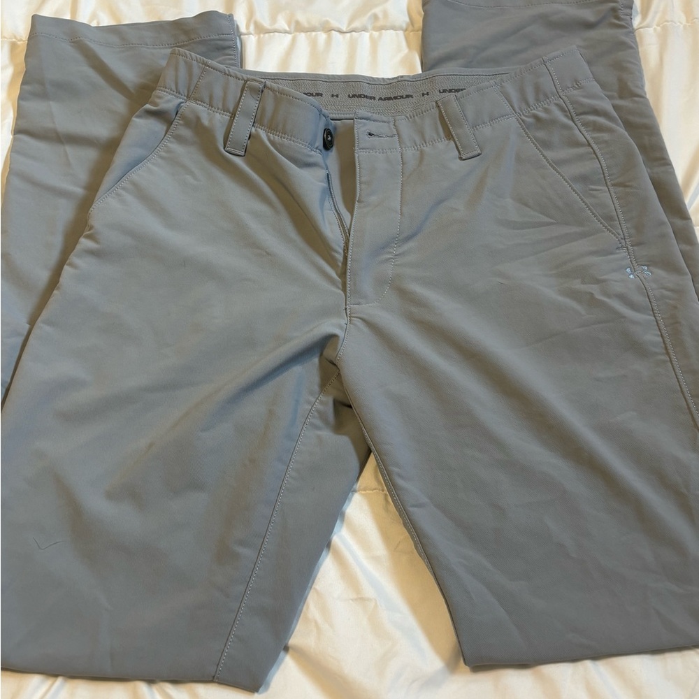 Under Armour Men's Light Gray Chinos